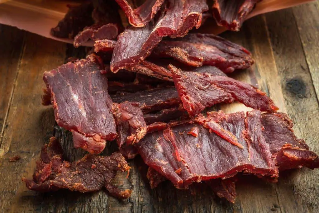 dehydrated beef meat