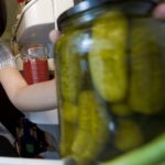 pickles in fridge