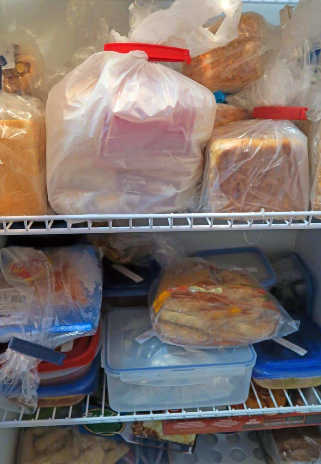 breads in fridge