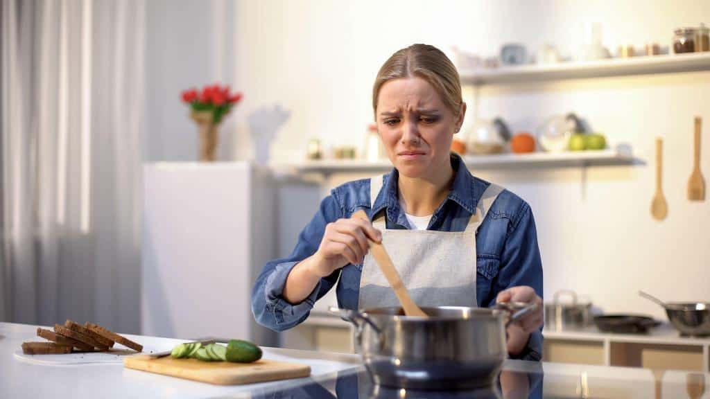 bad smell cooking