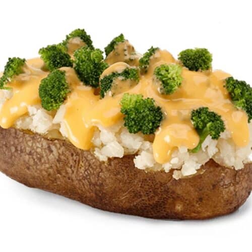 wendy's baked potato with broccoli and cheese