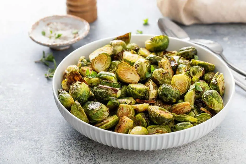 a plate of bitter sprout