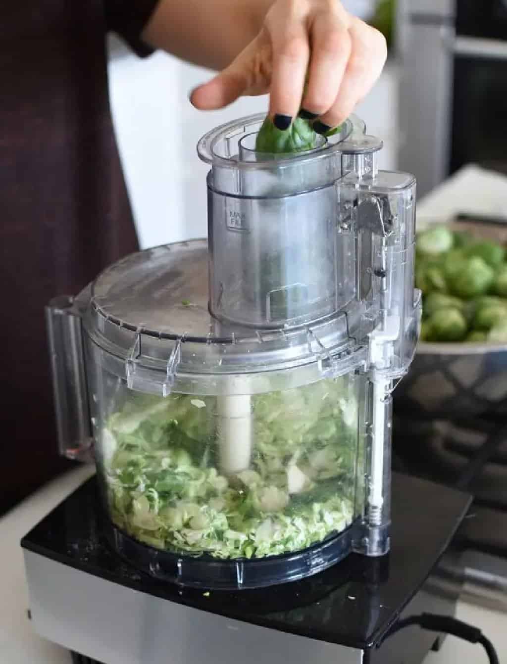 brussels sprouts food processor