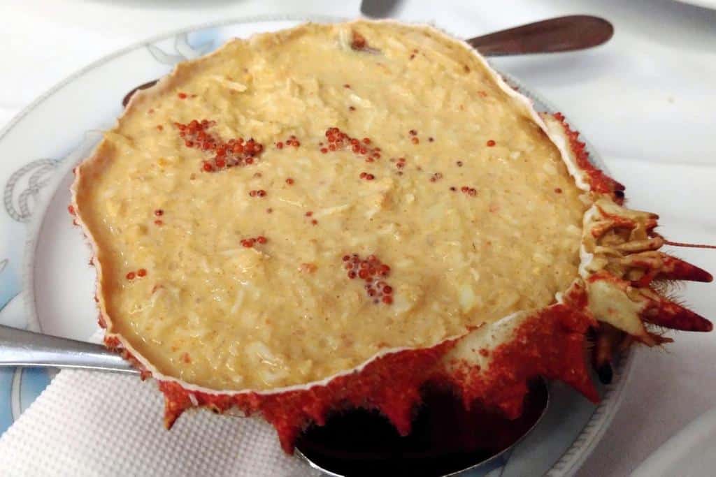 crab dip on plate