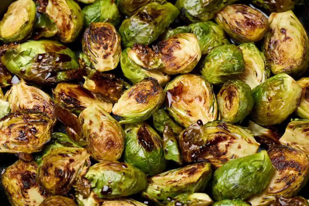 roasting brussels sprouts