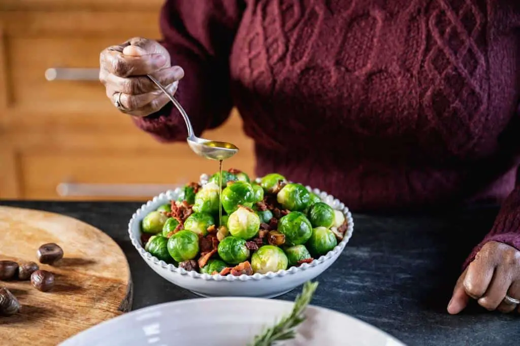 seasoning brussels sprouts