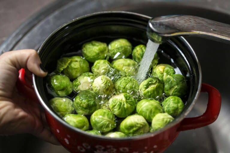 Do You Wash and Rinse Brussel Sprouts Before Roasting?
