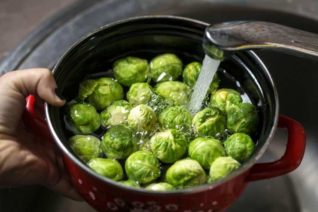 do you need to soak brussel sprouts before cooking