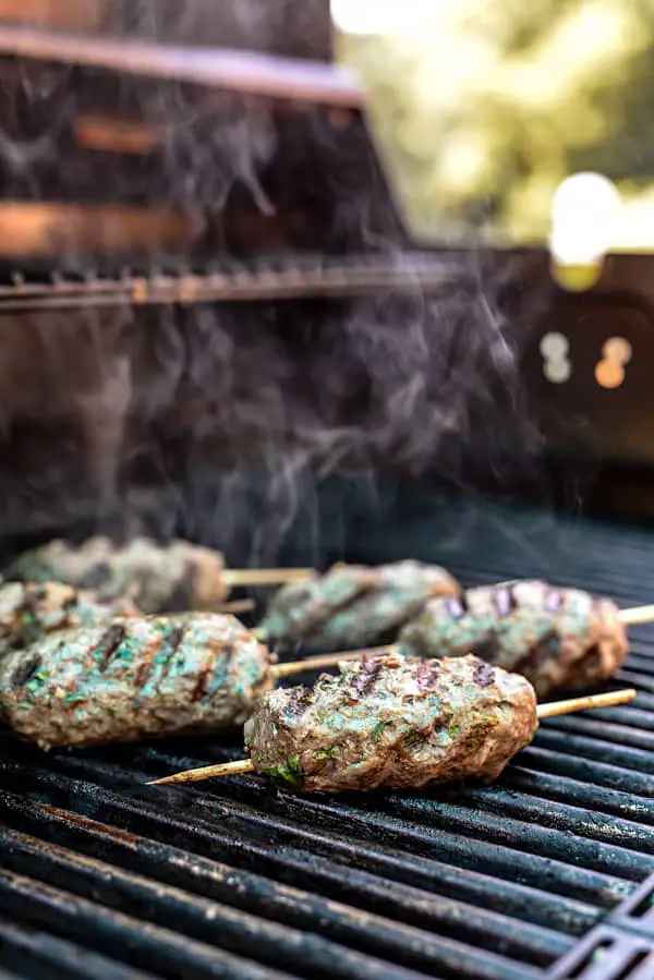 Lamb Kofta on Grill