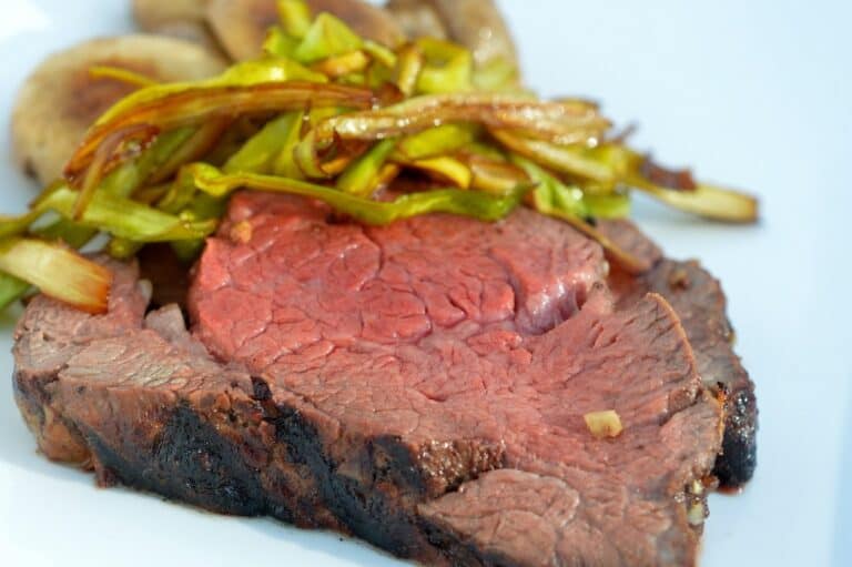 Grilled Beef Tenderloin with Leeks – Recipe