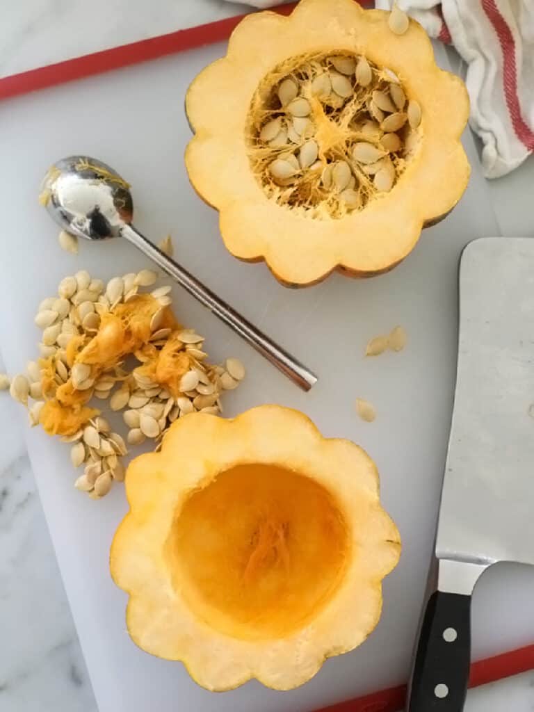 open acorn squash