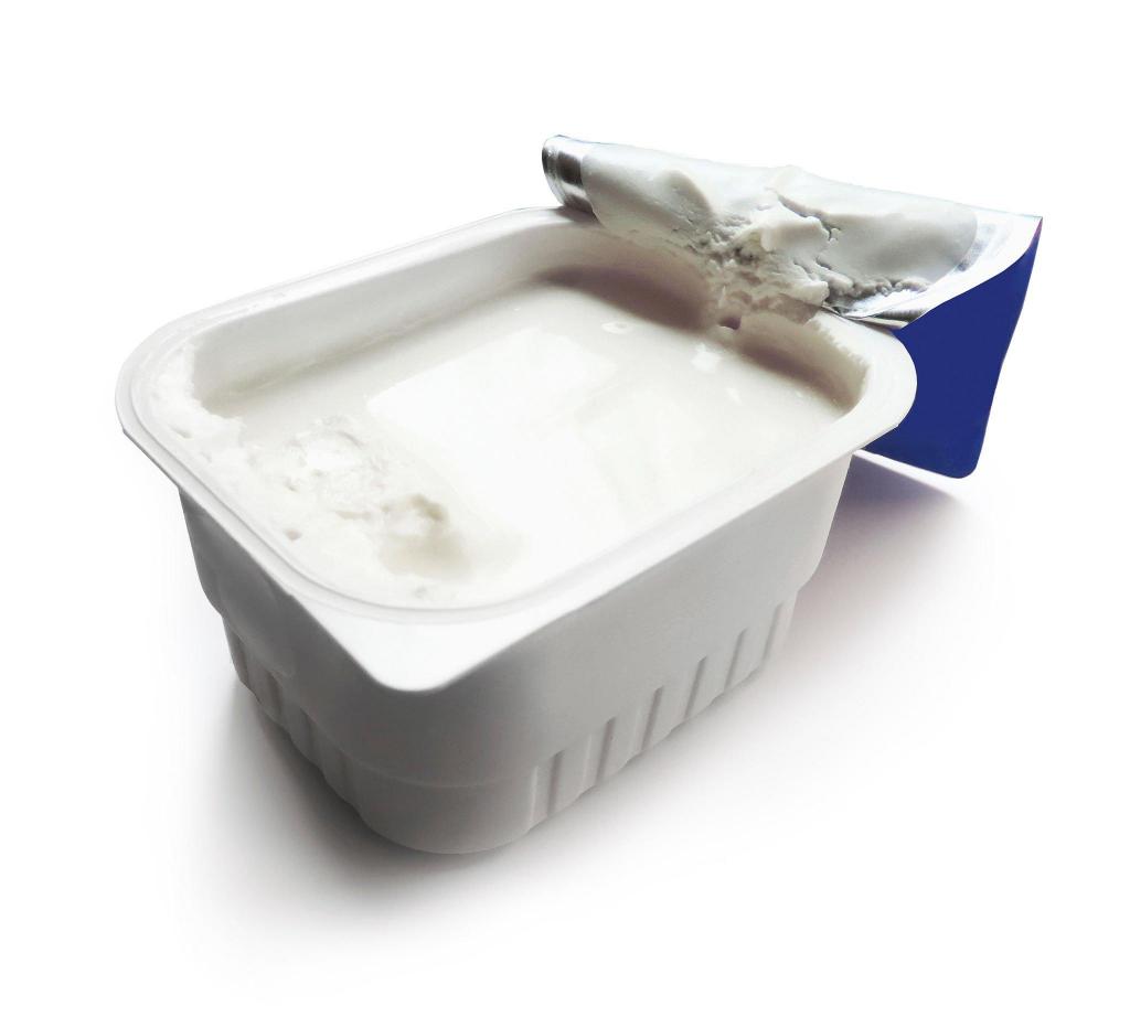 cream cheese quark open packaging