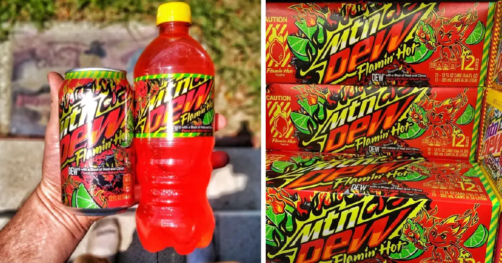 Flamin Hot Mountain Dew How Many Scoville Units Can You Handle 