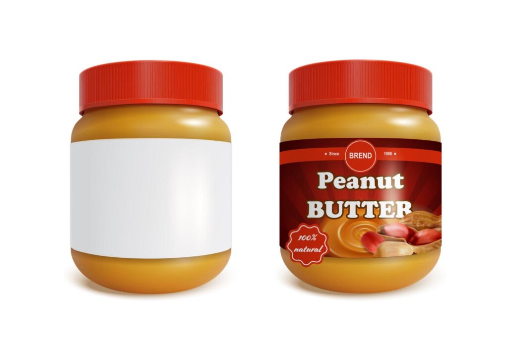 peanut butter jar spread
