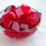red jelly cubes