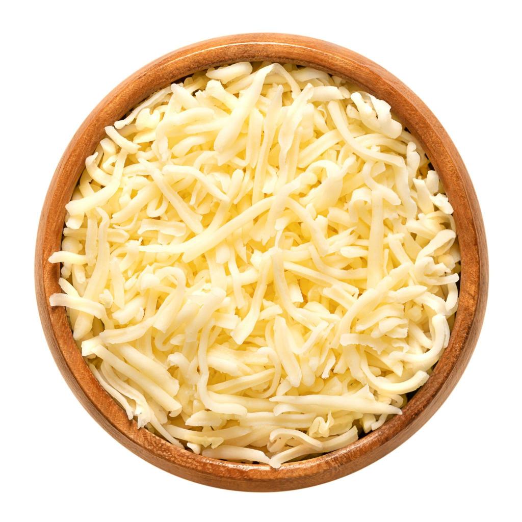 shredded mozzarella cheese