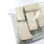 white tofu packaging