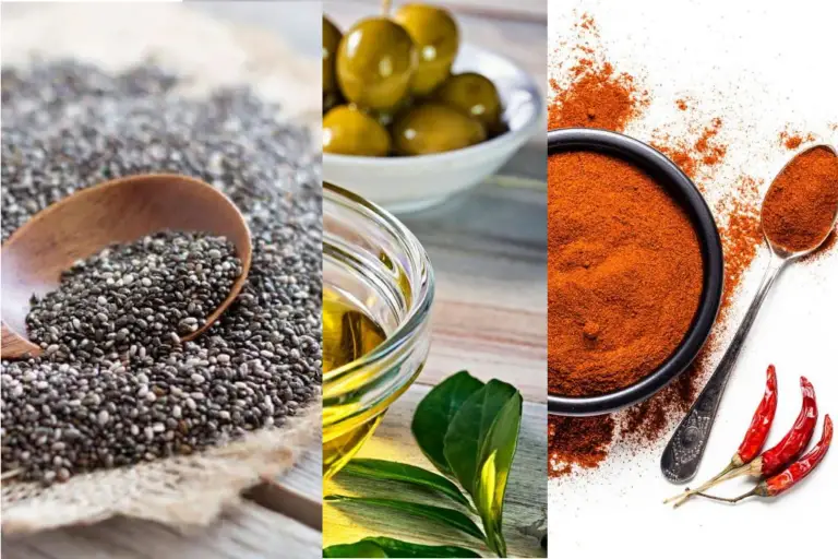 Chia Seeds, Olive Oil, and Cayenne Pepper: Combinations for Many Benefits