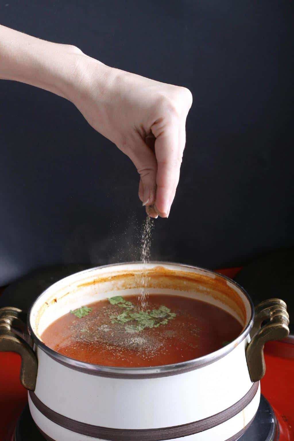 adding baking soda tomato soup