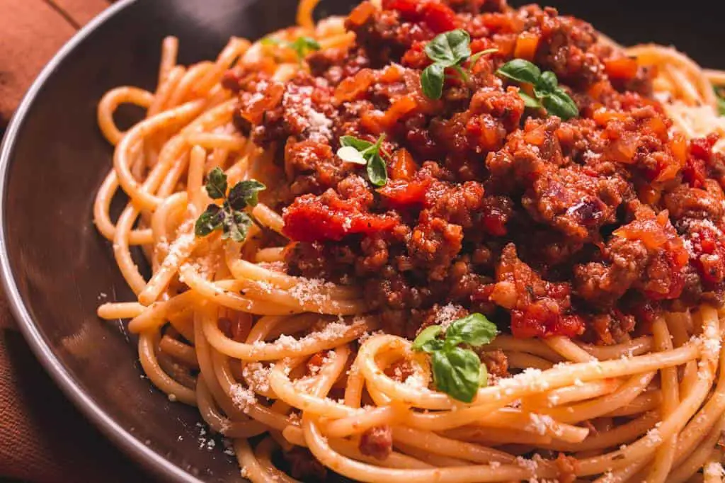 spaghetti bolognese