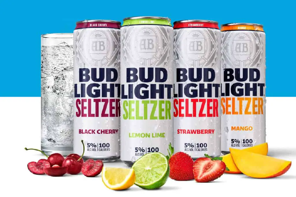 bud light seltzer in four flavors