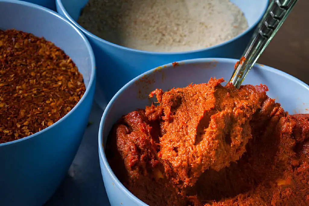 spices of thailand curry paste