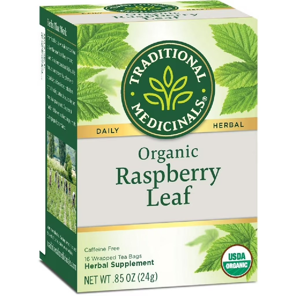 Traditional Medicinals Raspberry Leaf Herbal Tea Organic