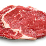 fresh raw beef steak