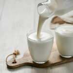 homemade kefir buttermilk or yogurt