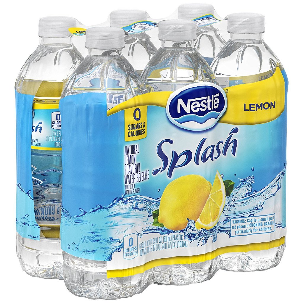 nestle pure life splash lemon