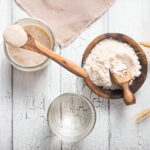 the- leaven for bread is active starter sourdough