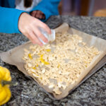 toasting pumpkin seeds