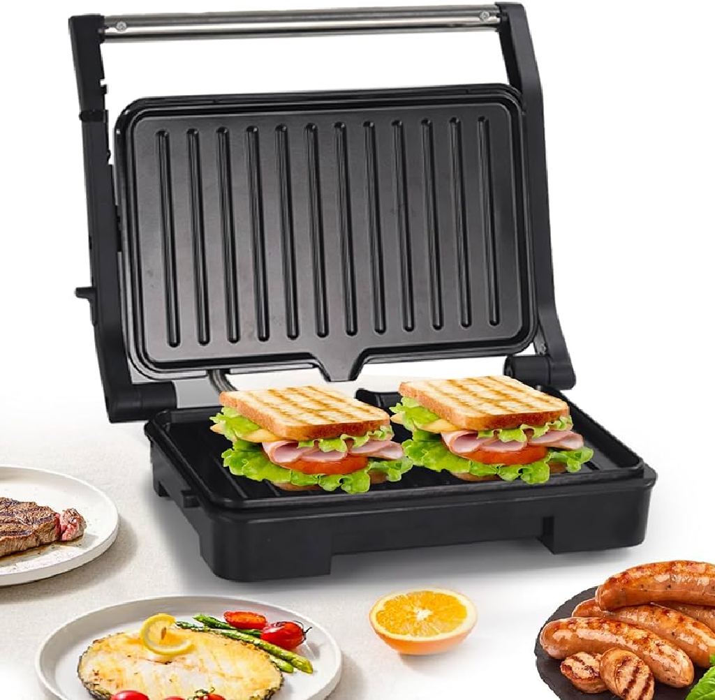 Panini Press Grill, Sandwich Toaster Roast