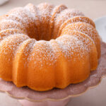 pound cake traditional vanilla or sour cream flavor