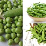 3 types of peas beans different