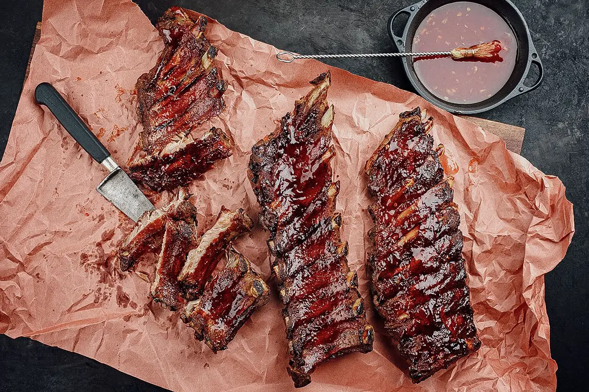 Butcher Paper After Barbeque