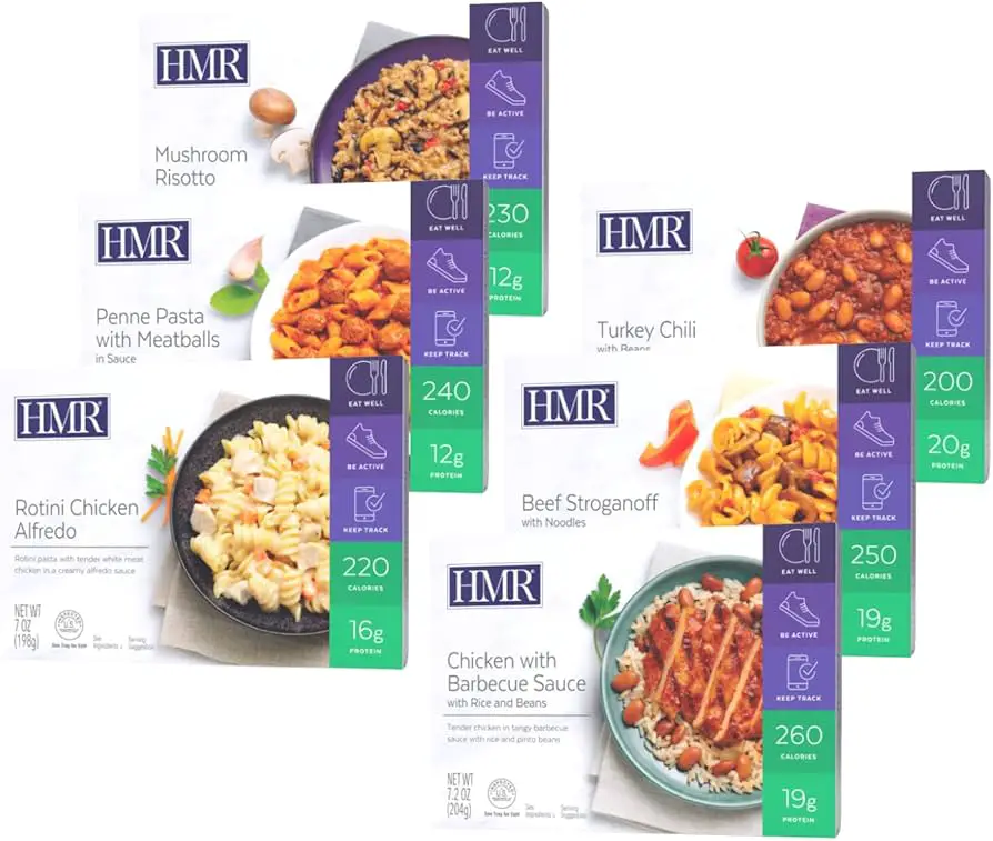 HMR Favorites Entrée Pack Pre-Packaged Lunch