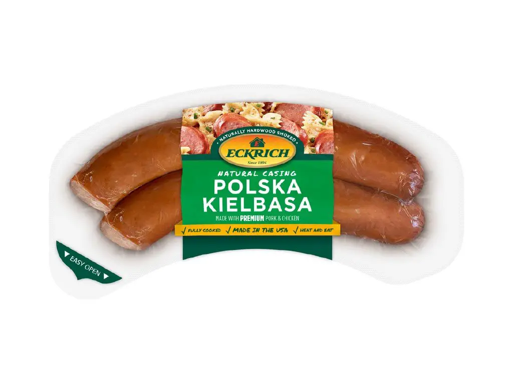 Natural Casing Polska Kielbasa Smoked Sausage