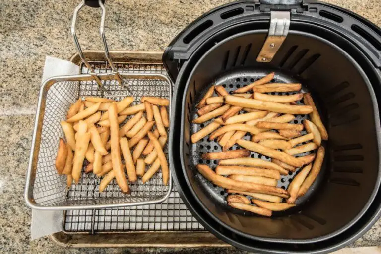 french fries results deep fry