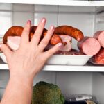 refrigerator keep sausages
