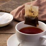 tea bag hot water