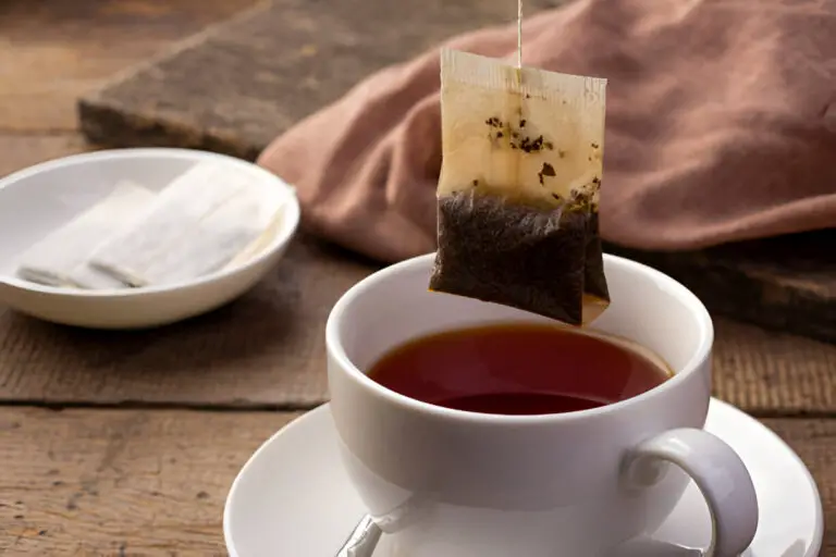 tea bag hot water