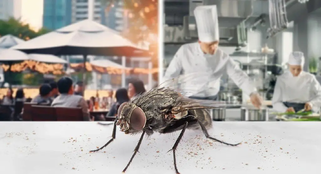 Effective fly-control strategies for restaurants and food