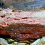 Pork Rib Whole Pink Cooked