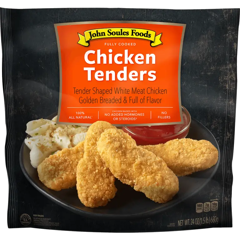 Quick Easy Breaded Chicken Tenders John Soules Foods