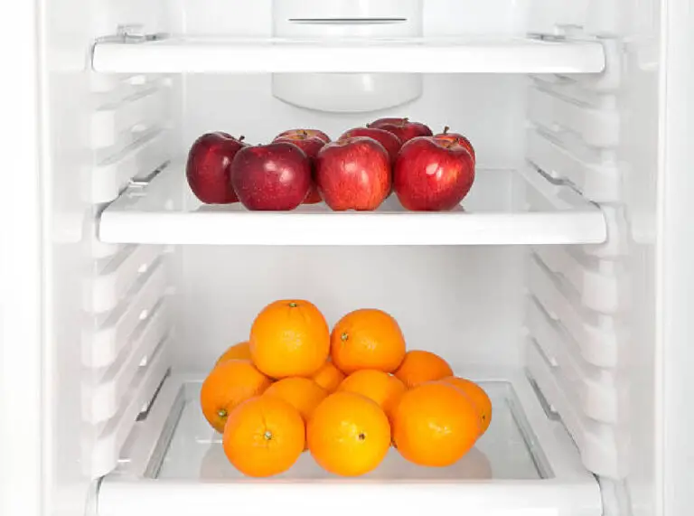 Refrigerator with only apples and oranges inside.Please also see: