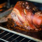 marinated in garlic citrus juices and spices roasted