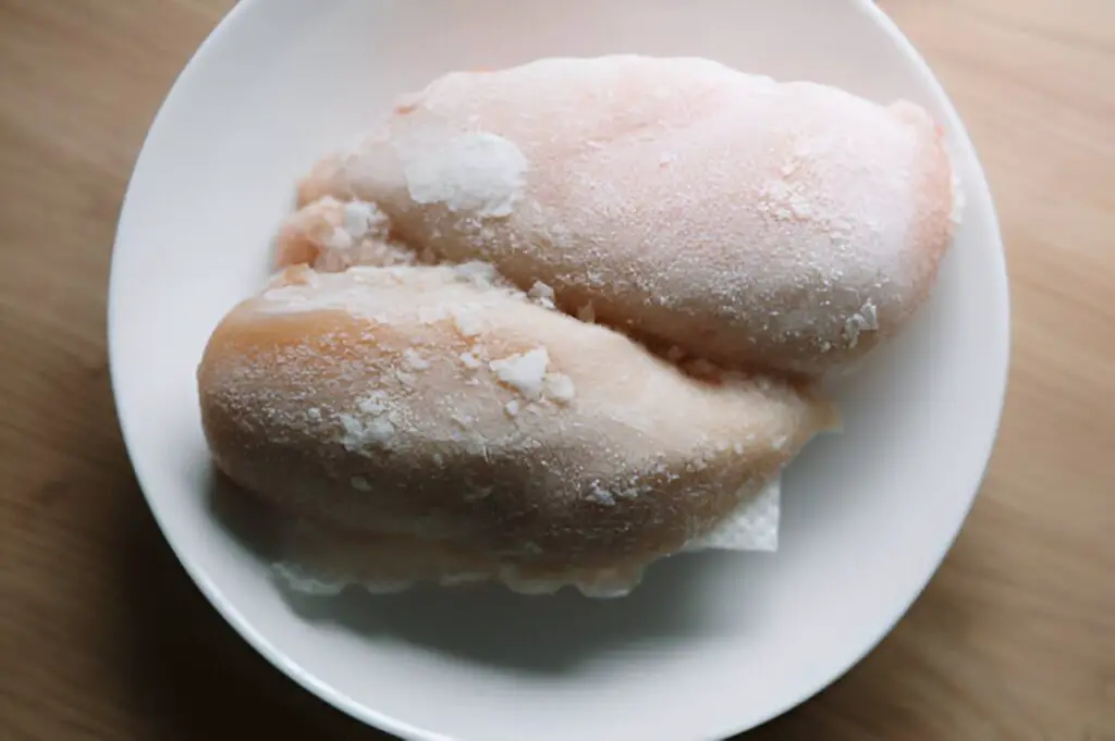 frozen chicken breasts