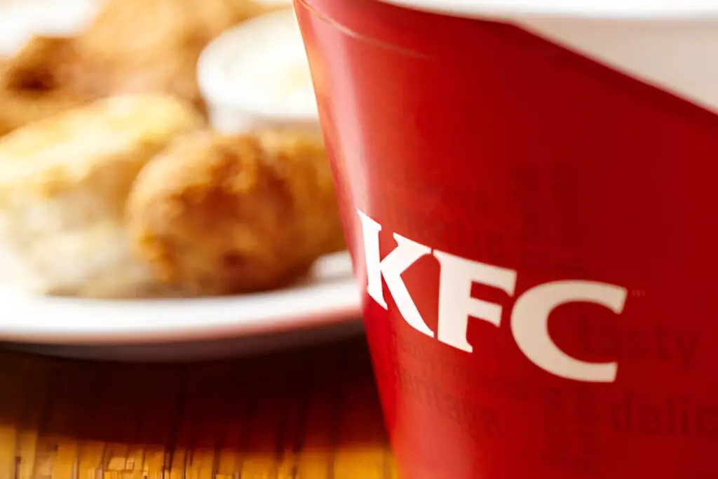kfc chicken eat