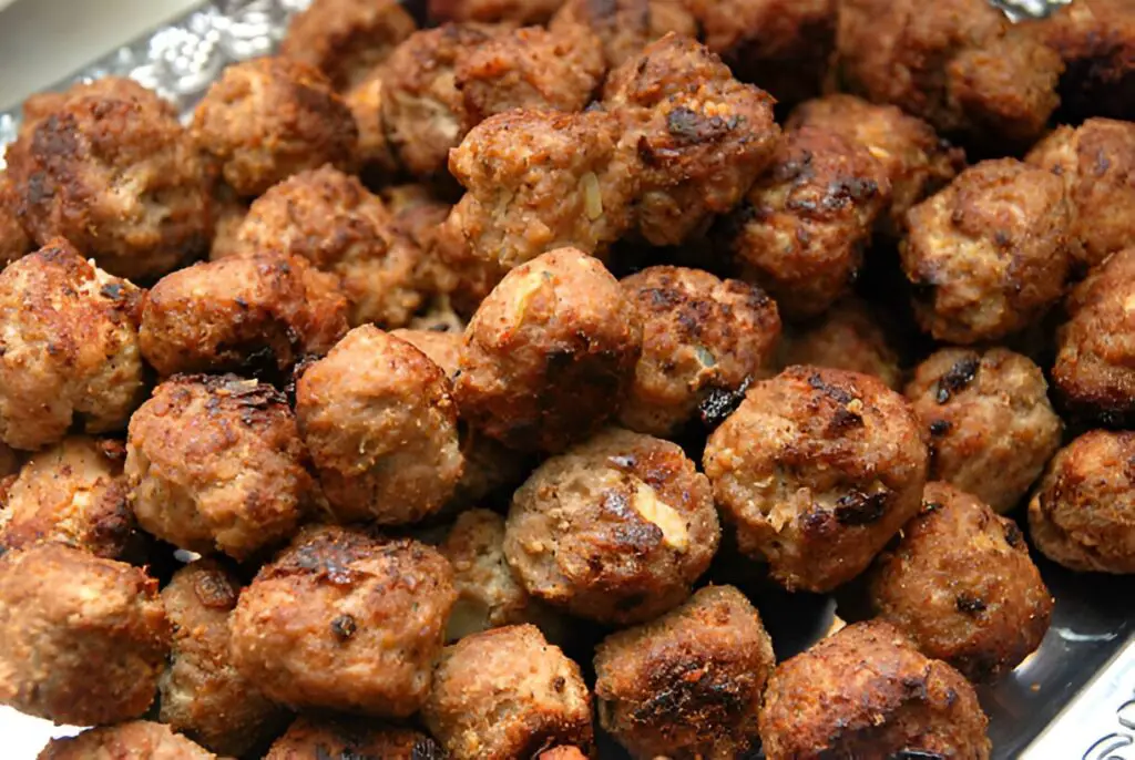 meatballs fried